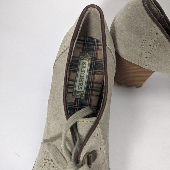 Skechers struts graduate high heel oxford shoes - Picture 2 of 11